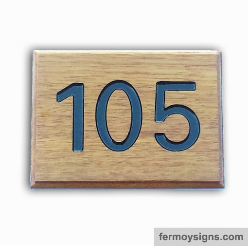 Custom House Number Signs